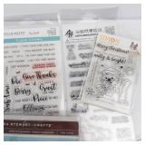 Martha Stewart Crafts Clear Stamps - Assorted Card-Making Sentiments & Letters & More!