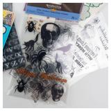Scrapbooking Supplies: Stickers, Doilies, Alphabet Letters & Gems