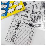 Scrapbooking Supplies: Stickers, Doilies, Alphabet Letters & Gems