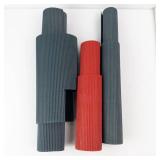 Hygloss Specialty Paper Pack & Blackberry Bliss Cardstock 8.5x11 (24 Sheets) + Corrugated Paper Rolls (3)