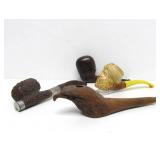 Interesting Estate Lot of Vintage Smoking Pipes - Including Meerschaum