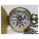 2 Pocket Watches - One Westclox & One Warner Bros Armitron w/ Taz
