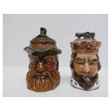 Estate Lot of Vintage Lighters #3 - Table Lighters