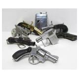 Estate Lot of Vintage Lighters #5 - Gun Lighters