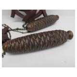 Vintage Black Forest Cuckoo Clock w/ Weights