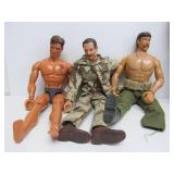 LARGE Lot of 12" GI JOE Action Figures & Accessories