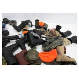 LARGE Lot of 12" GI JOE Action Figures & Accessories