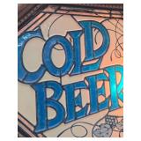 Working Vintage SCHMIDT COLD BEER Lighted Sign