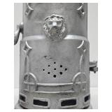 Antique Iron LION Railroad Hot water Heater