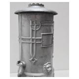 Antique Iron LION Railroad Hot water Heater