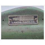 Awesome Old Vintage Industrial Green LANDIS Hand Crank Leather Cutting Machine