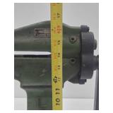 Awesome Old Vintage Industrial Green LANDIS Hand Crank Leather Cutting Machine