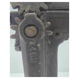 Very Cool Old Vintage Industrial Leather Splitting Tool - The Progressive Shoe Mfg Company