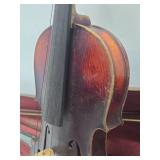 Antique Joseph Guarnerius Copy Grand Solo Violin w/Case & 2 Bows