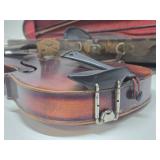 Antique Joseph Guarnerius Copy Grand Solo Violin w/Case & 2 Bows