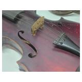 Antique Joseph Guarnerius Copy Grand Solo Violin w/Case & 2 Bows