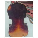 Antique Joseph Guarnerius Copy Grand Solo Violin w/Case & 2 Bows