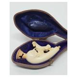 3 Antique Meerschaum Smoking Pipes