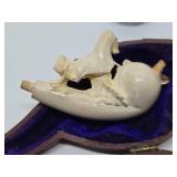 3 Antique Meerschaum Smoking Pipes
