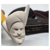 3 Antique Meerschaum Smoking Pipes