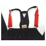 Excellent Like-New Vintage WOOLRICK Wool Bibs / Overalls