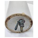 Old Vintage MCCORMICK DEERING Stoneware Lye Crock or Container w/Original Lid