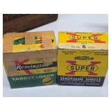 Vintage WINCHESTER Advertising Crate w/Old Ammo Boxes