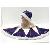 Group of CROWN ROYAL Santa Hats