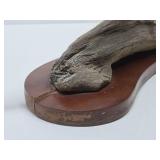 Outstanding Hand Carved Wood Walleye Fish Decoy by Renowned Wood Carver Dave Constantine