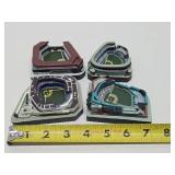 Set of 4 Mini Classic Baseball Stadiums