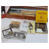 2 Older Vintage MARBLES Metal Gun cleaning Kits