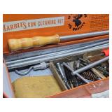 2 Older Vintage MARBLES Metal Gun cleaning Kits