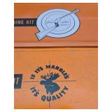 2 Older Vintage MARBLES Metal Gun cleaning Kits