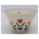 Greta Looking Vintage FIRE KING Flower Bowl