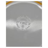 2 Vintage PYREX Sunflower Baking Dishes w/Lids