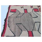 Old Vintage Navajo Runner Rug