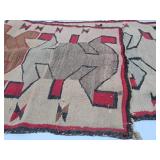 Old Vintage Navajo Runner Rug