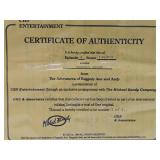 Vintage RAGGEDY ANN Animation Cel w/COA