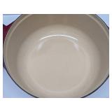 2 Cast Iron Enamel Dutch Ovens - Made in France