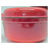 2 Cast Iron Enamel Dutch Ovens - Made in France