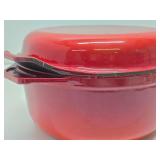 2 Cast Iron Enamel Dutch Ovens - Made in France