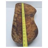 Excellent Vintage Burled Wood Long Centerpiece Bowl