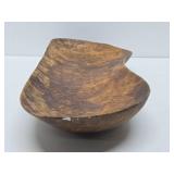 Excellent Vintage Burled Wood Long Centerpiece Bowl