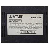 Atari 2600 Video Game System w/Games, 4 Joysticks & Cords