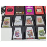 Atari 2600 Video Game System w/Games, 4 Joysticks & Cords