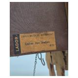 Vintage Black Forest Carved Wood Cuckoo Clock w/Birds