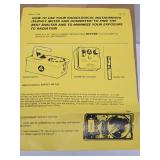 Vintage Radiological Radiation Detection Kit w/Original Box