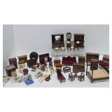 Very Nice Lot of Wooden etc Doll Furniture