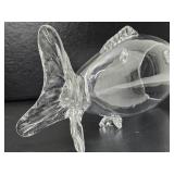 Large Vintage BLENKO Glass Fish Vase