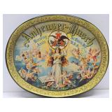 Pair of NOS Larger Vintage Metal Advertising